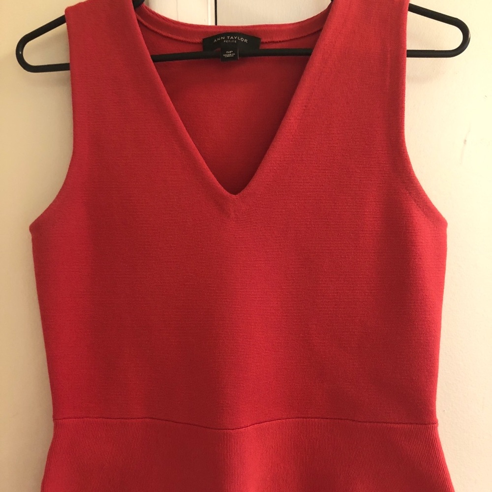 Ann Taylor Peplum Top